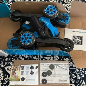 Brand new Cardiff Cruiser fits all sizes. Skate weating your favorite shoes!